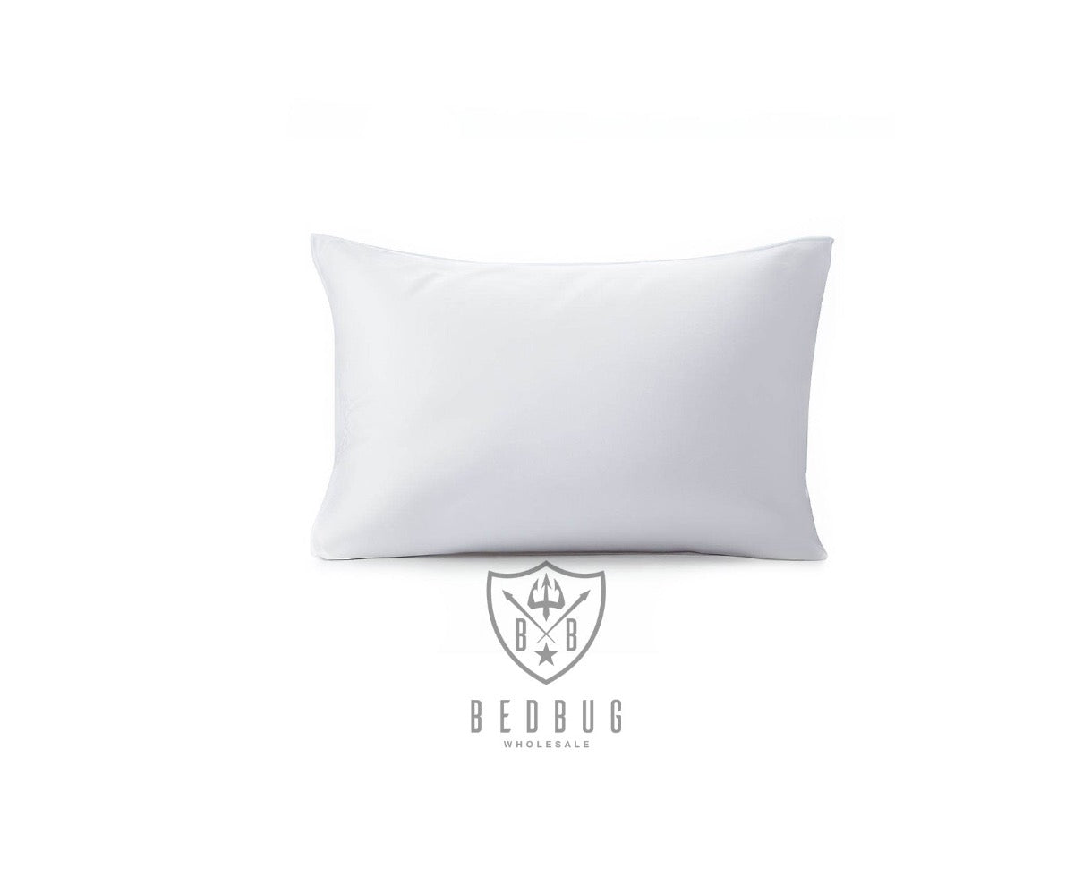 Waterproof Dust Mite Allergy Pillow Protector I Standard/Queen - Dust Mite Allergy Solutions -  allergy pillow protector, hypoallergenic pillow cover, waterproof pillow case, dust mite proof, anti-allergy bedding, eczema relief, breathable fabric, skin friendly, allergen barrier, bed bug protector, mite resistant, moisture-wicking, dermatologist recommended, anti-microbial, zippered pillow cover, odor resistant, easy wash, durable pillow protector, non-toxic materials, asthma friendly, premium cotton cover