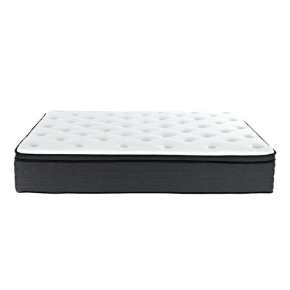 34cm Thick Mattress, Ultra Comfort Mattress, Advanced Support Mattress, 7-Zone Springs Mattress, Zero Disturbance Mattress, Hypoallergenic Mattress, Dust-Mite Resistant Mattress.