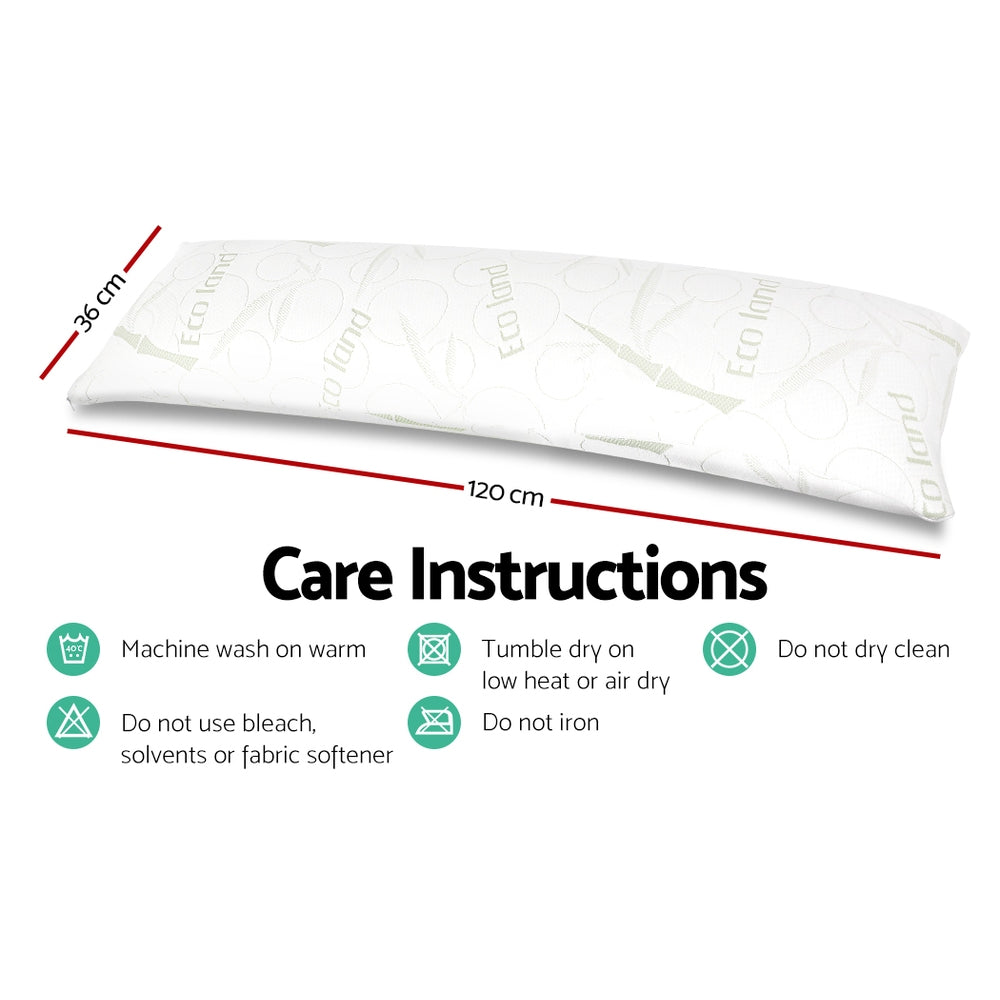 Body Support Pillow Bamboo Cover - Dust Mite Allergy Solutions - 
Dust mite resistant body pillow, hypoallergenic body pillow, anti-allergy body pillow, breathable body pillow, skin-friendly body pillow, comfortable body pillow, sleep support body pillow, durable body pillow, washable body pillow.