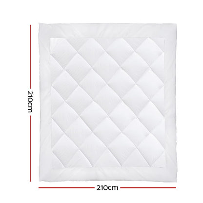 Queen Size Hypoallergenic Bamboo Microfibre Quilt 400GSM I Dust Mite Allergy Solutions Australia