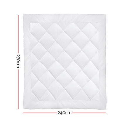 Super King Size Hypoallergenic Bamboo Microfibre Quilt 400GSM I Dust MIte Allergy Solutions Australia