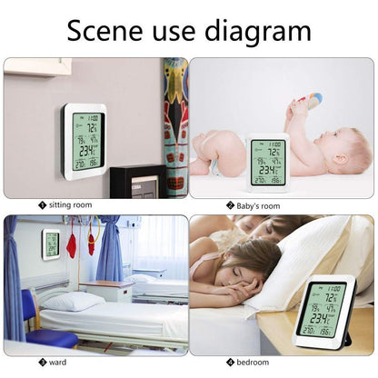 Hygrometer, Thermometer, Humidity Meter, Air Quality Monitor - Dust Mite Allergy Solutions 