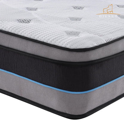 Plush Top Luxury Mattress I Pocket Spring I SINGLE I 28cm  Free Shipping - Dust Mite Allergy Solutions - Hypoallergenic mattress, Anti-allergy mattress, OEKO-TEX certified mattress, Certipur-US foam mattress, Dust mite resistant mattress, Pocket spring mattress, Plush mattress, Allergy-friendly mattress, Breathable mattress, King size mattress, Queen size mattress, Double size mattress, King single mattress, Single size mattress, Eco-friendly mattress, Chemical-free mattress, Comfortable mattress