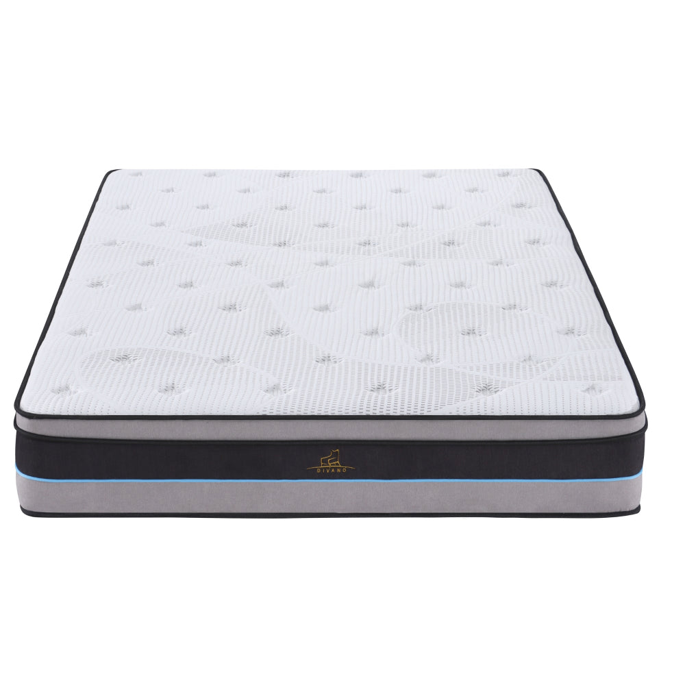 Plush Top Luxury Mattress I Pocket Spring I QUEEN I 28cm - Dust Mite Allergy Solutions - Hypoallergenic mattress, Anti-allergy mattress, OEKO-TEX certified mattress, Certipur-US foam mattress, Dust mite resistant mattress, Pocket spring mattress, Plush mattress, Allergy-friendly mattress, Breathable mattress, mattress, Queen size mattress,