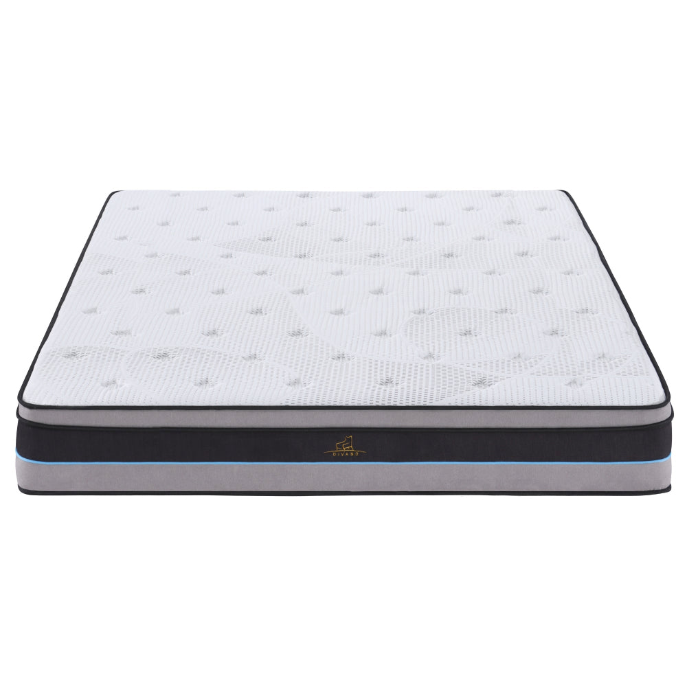 Plush Top Luxury Mattress I Pocket Spring I KING I 28cm - Dust Mite Allergy Solutions - Hypoallergenic mattress, Anti-allergy mattress, OEKO-TEX certified mattress, Certipur-US foam mattress, Dust mite resistant mattress, Pocket spring mattress, Plush mattress, Allergy-friendly mattress, Breathable mattress, King size mattress