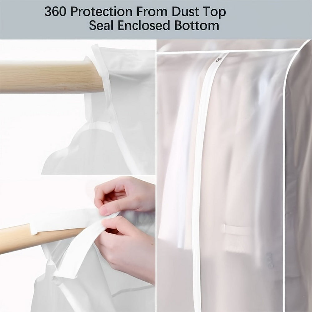 120cm Garment Dust Cover for Suits, Dresses & Coats I Dust MIte Allergy Solutions Australia