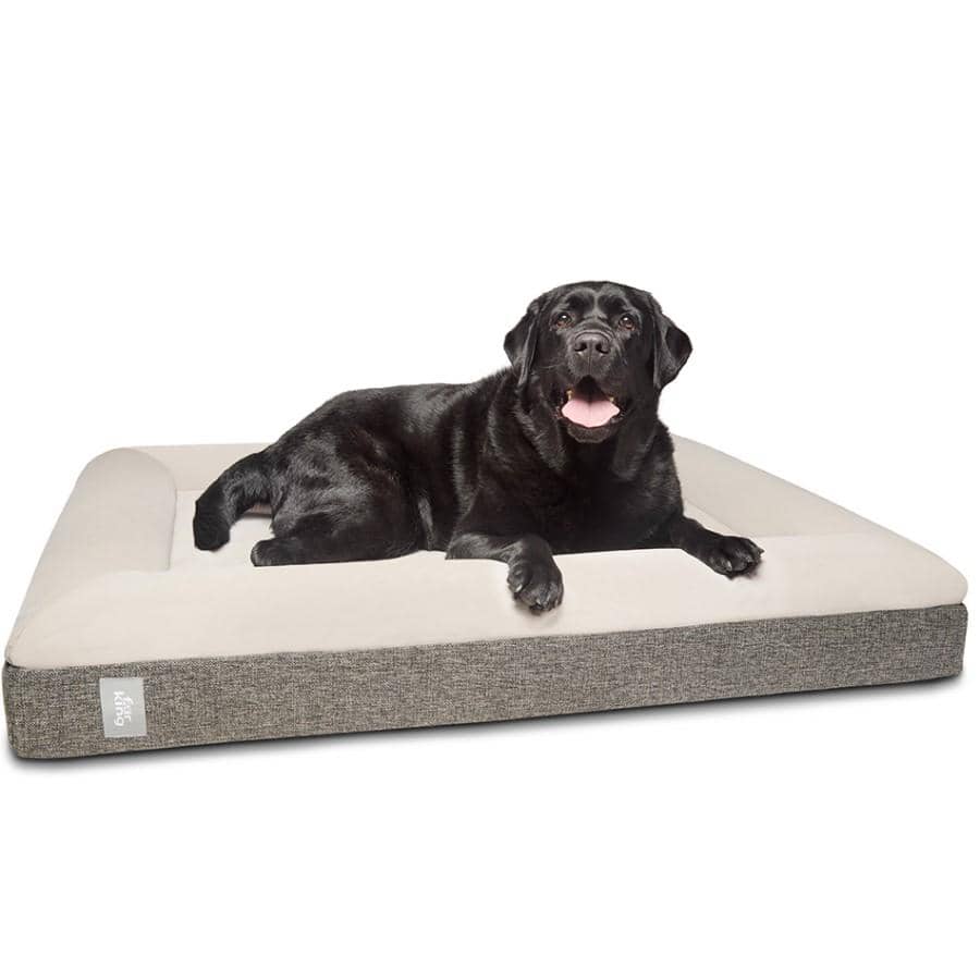 Fur King "Ortho" Large Orthopedic Dog Bed - Dust Mite Allergy Solutions
