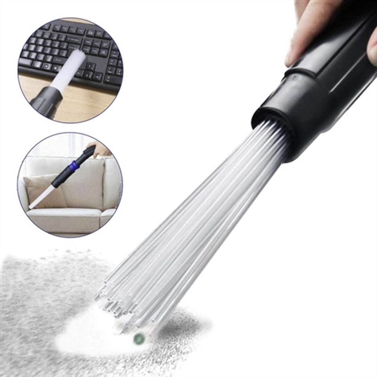 DYSON compatible Straw Vacuum Dusting Brush for V6, DC35, DC39 I Dust Mite Allergy Solutions Australia