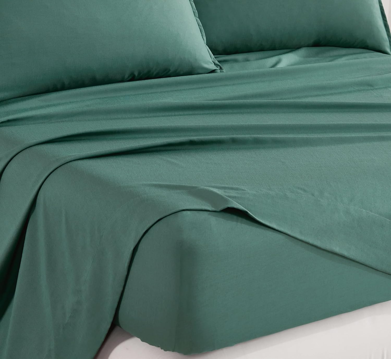 Bamboo Microfibre Sheet Set - Green - Single - Dust Mite Allergy Solutions Australia