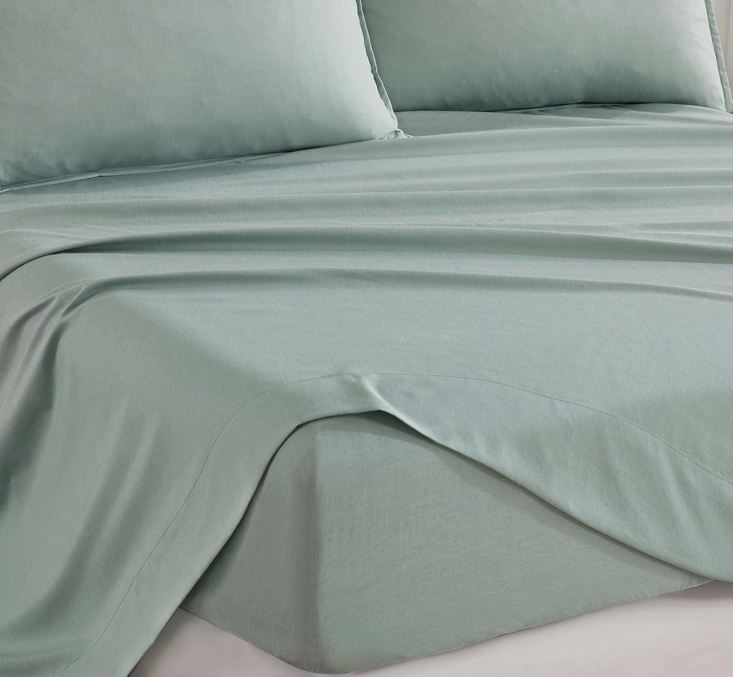 Bamboo Microfibre Sheet Set - Sage Green - Single - Dust Mite Allergy Solutions