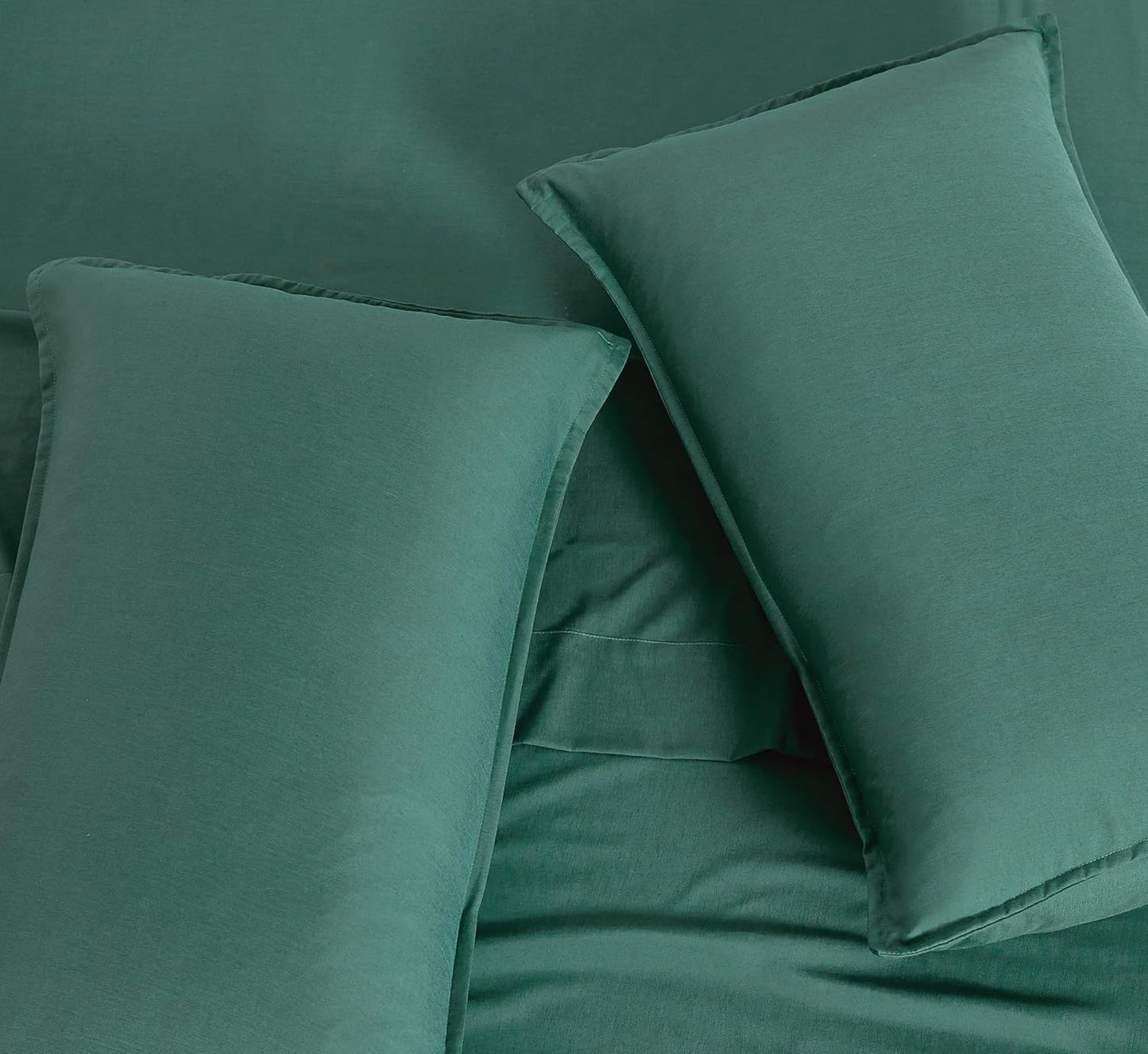 Bamboo Microfibre Sheet Set - Green - King Single - Dust Mite Allergy Solutions Australia