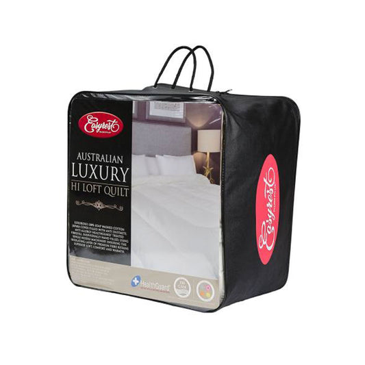 Luxury Hi Loft Quilt I 350GSM I DOUBLE I Easyrest - Dust Mite Allergy Solutions - Anti dustmite and anti allergy bedding - Hypoallergenic Quilt - Anti allergy comforter - anti dustmite duvet - Anti dustmite hypoallergenic
