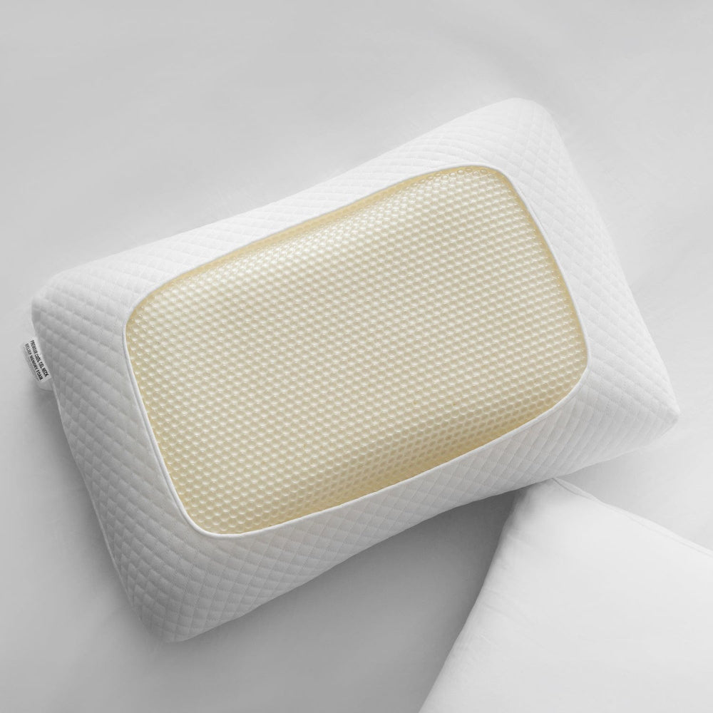 Anti-Allergy Pillow I Premium Cool Gel Neck Relief Memory Foam - Dust Mite Allergy Solutions Australia - Cool gel pillow, memory foam pillow, hypoallergenic pillow, anti-bacterial pillow, anti-mite pillow, neck pain relief pillow, cervical pillow, orthopedic pillow, ergonomic pillow, best pillow for neck pain, cooling pillow for sleeping, breathable pillow, pillow for better posture, pillow for side sleepers, bamboo pillow cover.